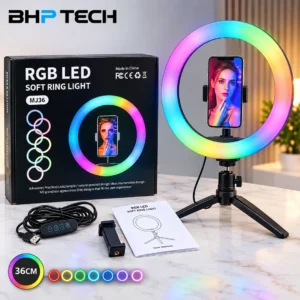 36CM RGB LED Soft Ring Light – MJ36