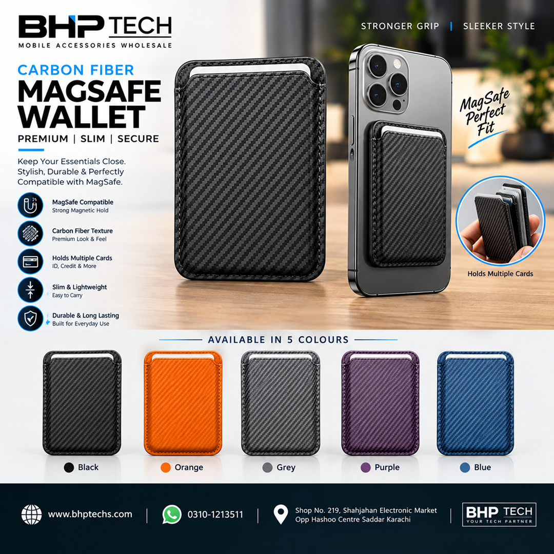 Carbon Fiber MagSafe Wallet