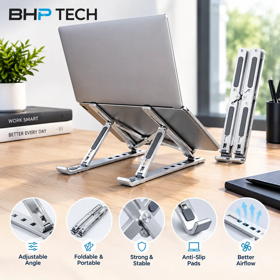 Foldable Adjustable Laptop Stand